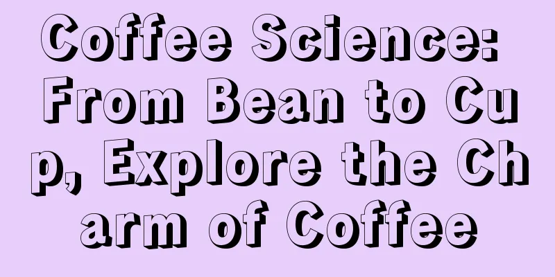 Coffee Science: From Bean to Cup, Explore the Charm of Coffee
