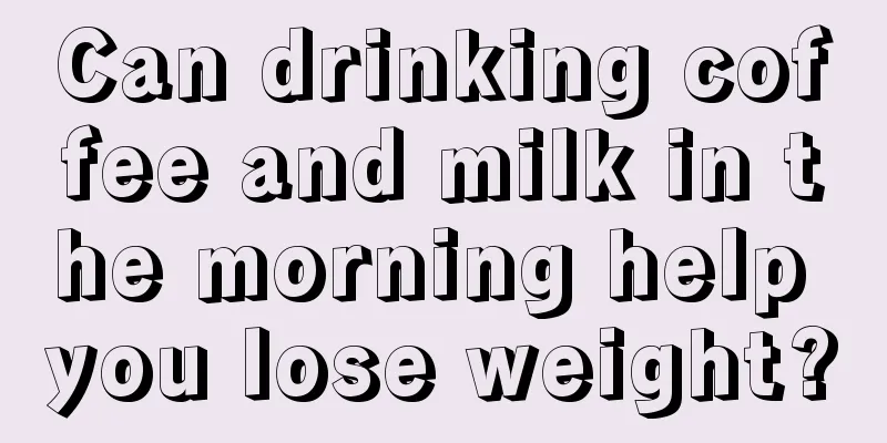 Can drinking coffee and milk in the morning help you lose weight?
