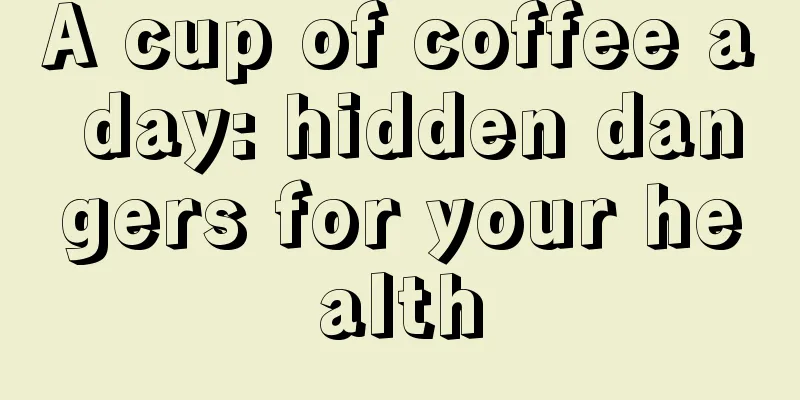 A cup of coffee a day: hidden dangers for your health