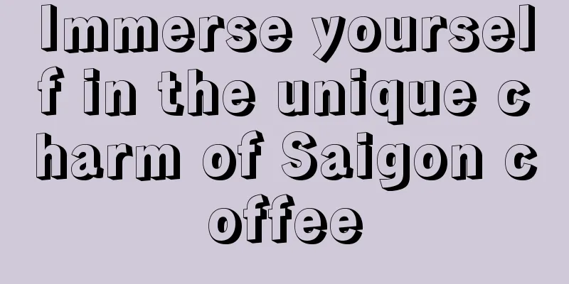 Immerse yourself in the unique charm of Saigon coffee