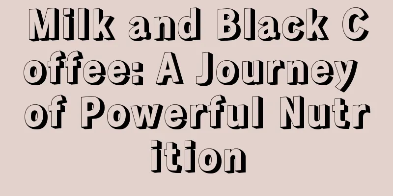 Milk and Black Coffee: A Journey of Powerful Nutrition