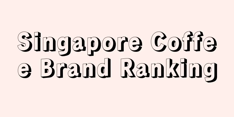 Singapore Coffee Brand Ranking