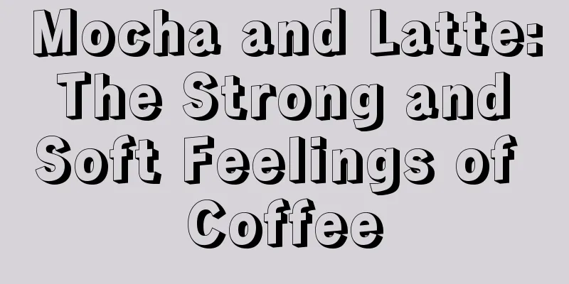 Mocha and Latte: The Strong and Soft Feelings of Coffee
