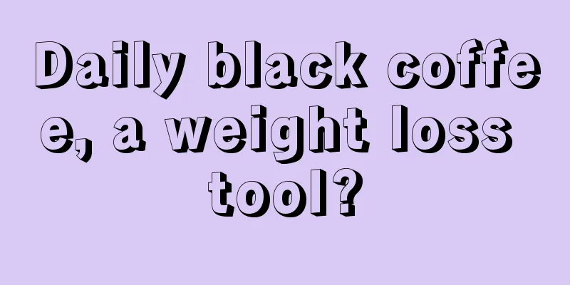 Daily black coffee, a weight loss tool?