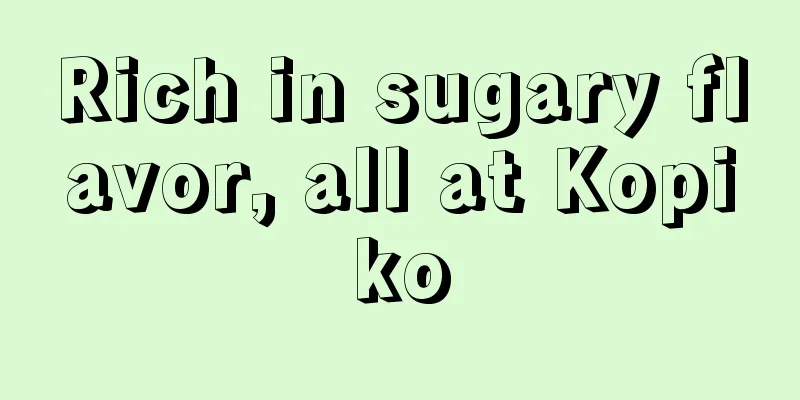 Rich in sugary flavor, all at Kopiko