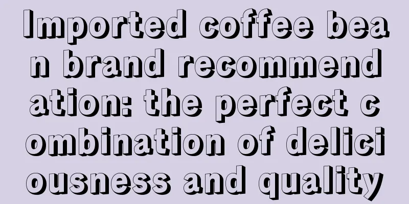 Imported coffee bean brand recommendation: the perfect combination of deliciousness and quality