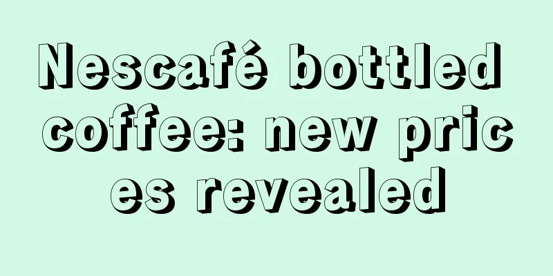 Nescafé bottled coffee: new prices revealed