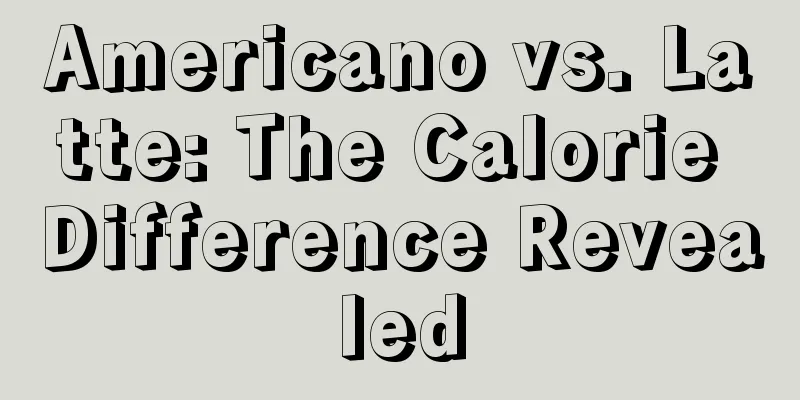 Americano vs. Latte: The Calorie Difference Revealed